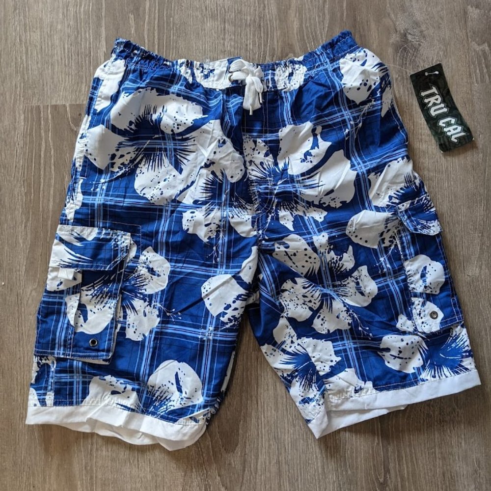 Tru Cal Men Bathing suit, Size Small, NWT